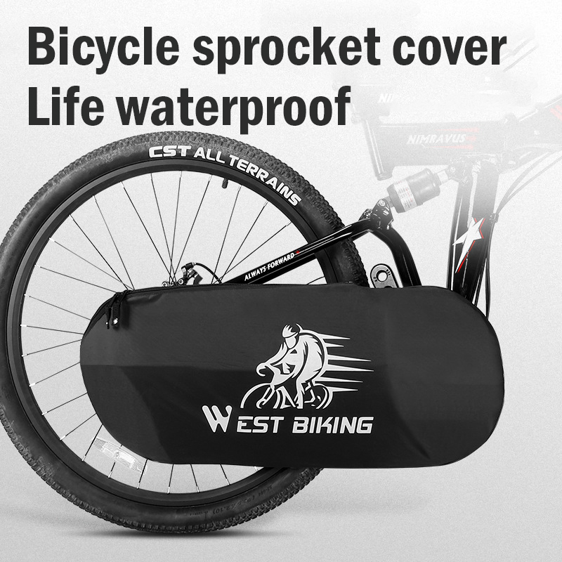 Chain Sprocket Set - West Biking Fahrradkettenabdeckung Staubschutzhülle Kettenblatt Wasserdicht