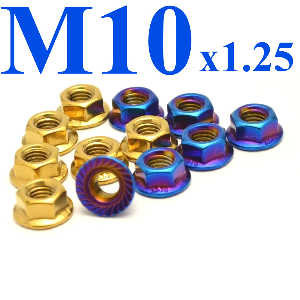 Sprocket - M10 * 1,25 Kettenradmuttern für Kawasaki