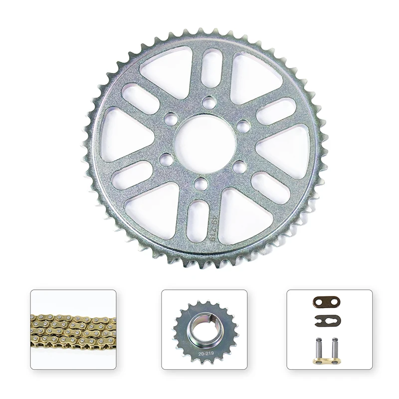 Motorcycle Parts Chain - Für Surron Light Bee X First-Level-Getriebe-Kettenrad-Set