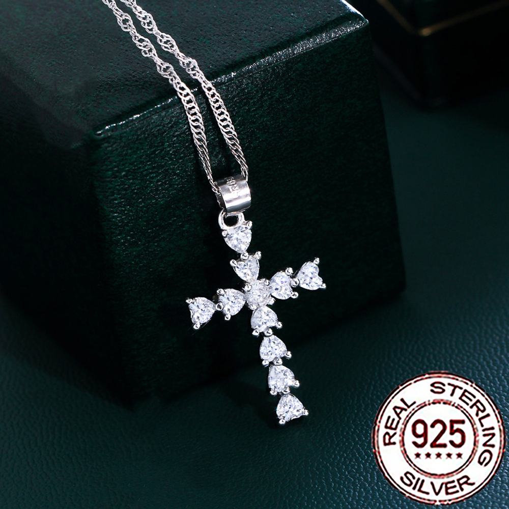 Xcm Chain - CWWZircons Halskette aus 925er-Sterlingsilber mit glänzendem