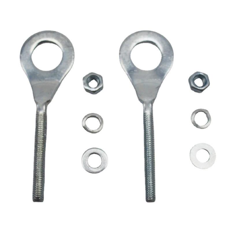 Motorcycle Parts Chain - 2 Stück Motorrad-Kettenspanner aus Eisen für