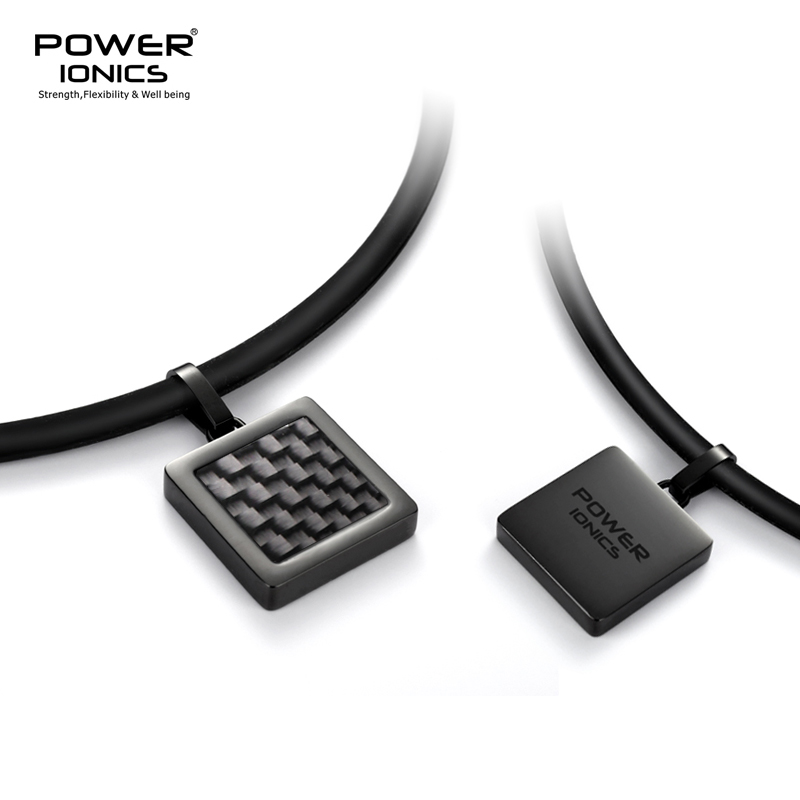 Ansi Chain - Power Ionics Unisex Germanium Anionen Schwarzer