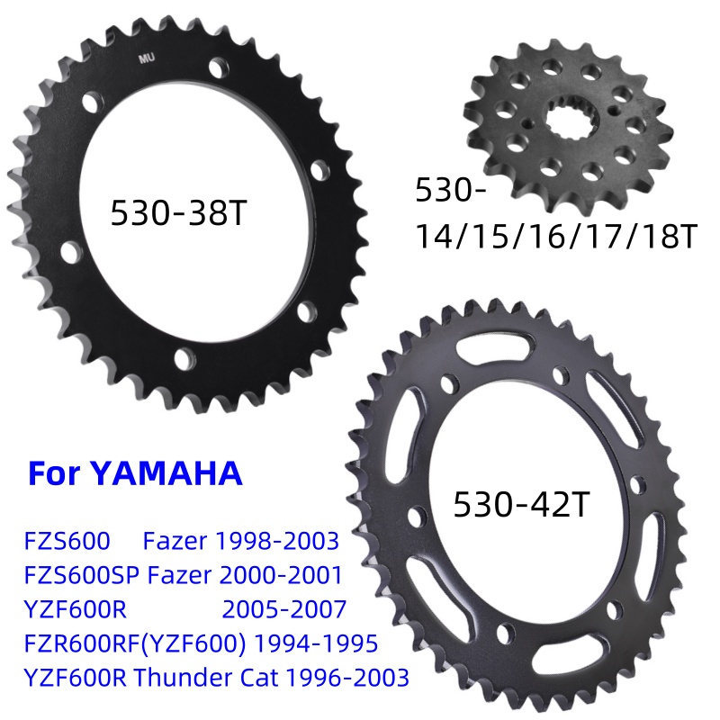 530 Chain - Motorrad 530 Vorne Hinten Kettenrad Stern