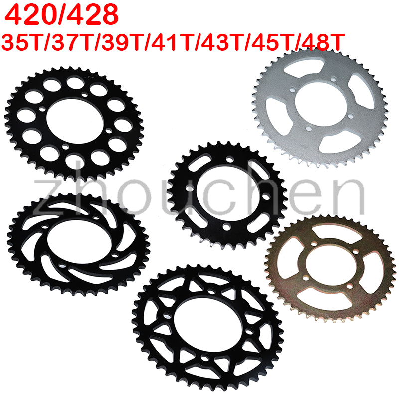 428 Chain - 420/428 Ketten 76mm 35T 37T 39T