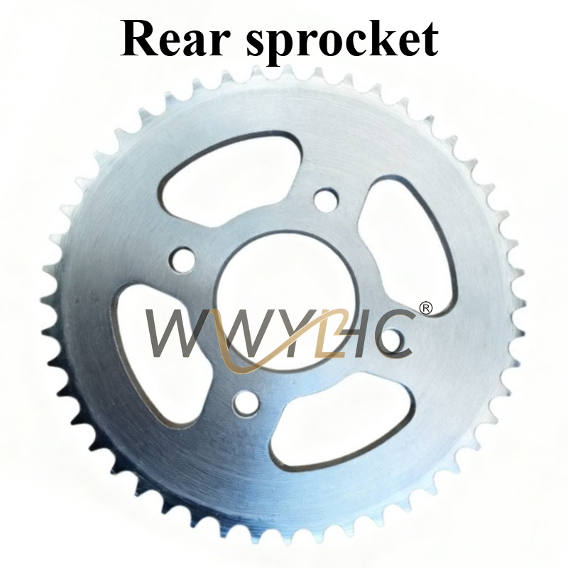Chain Sprocket Set - Geeignet für Lifan-Zubehör LF150-14P/K19 Kettenrad-Kettenplatten-Kettensatz Dreiteilige