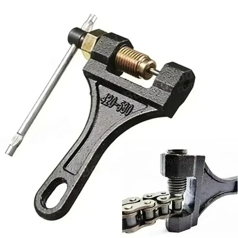 Chain Breaker - Motorrad-Kettenwerkzeug 420-530: Kettennietenwerkzeug, Reparaturwerkzeug für Motorradteile,