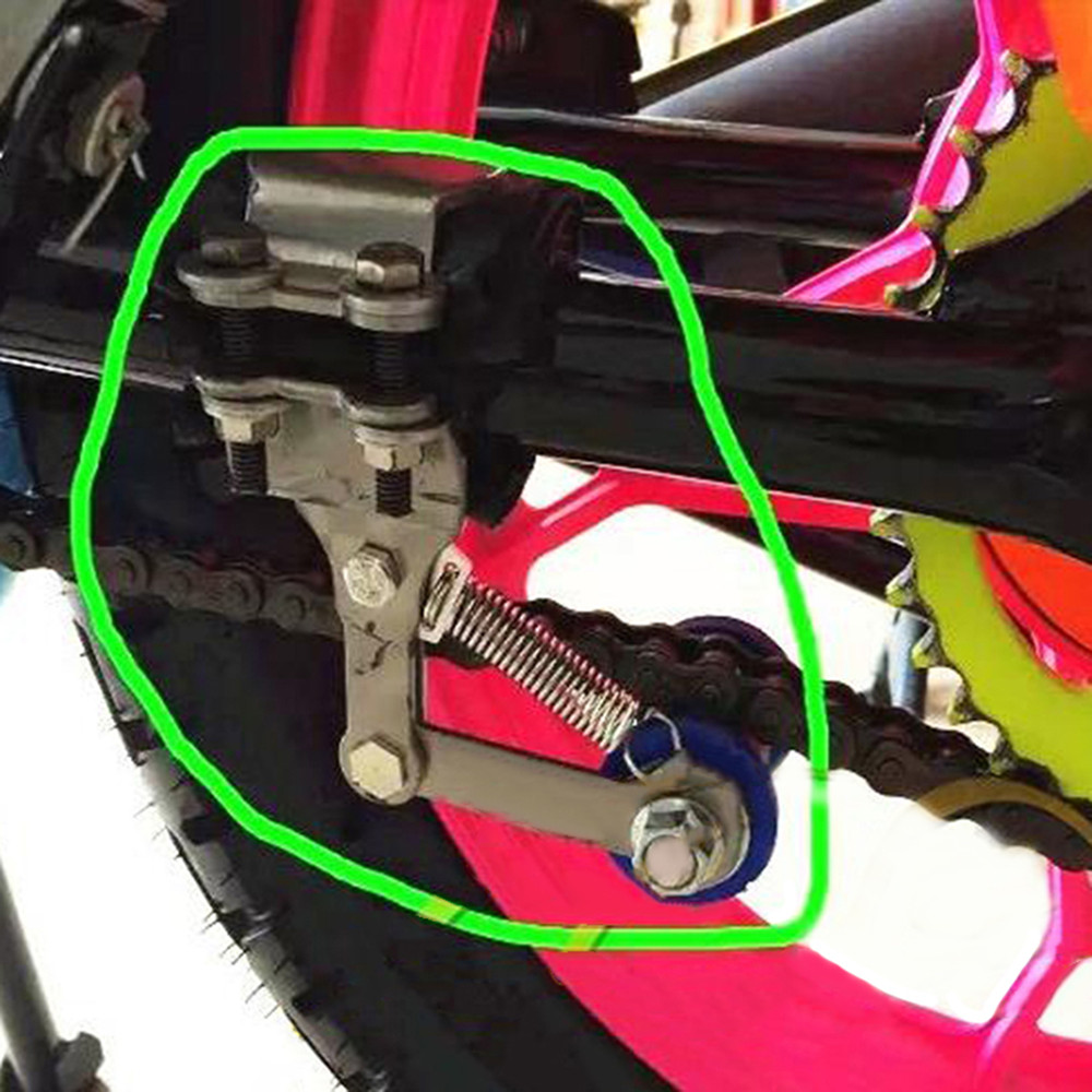 Roller Chain - 1 Stück Universeller Motorrad-Kettenspanner - Gleitspanner
