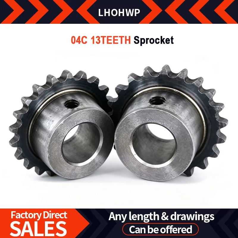 Chain Sprocket Set - 1 Stück langlebiges 04C 13T Kettenrad