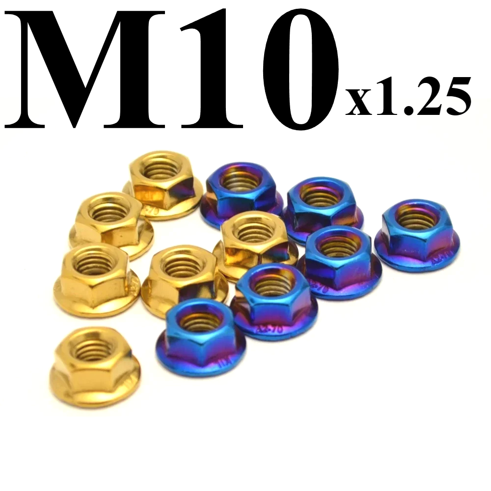 Sprocket - M10 * 1,25 6 Stück für