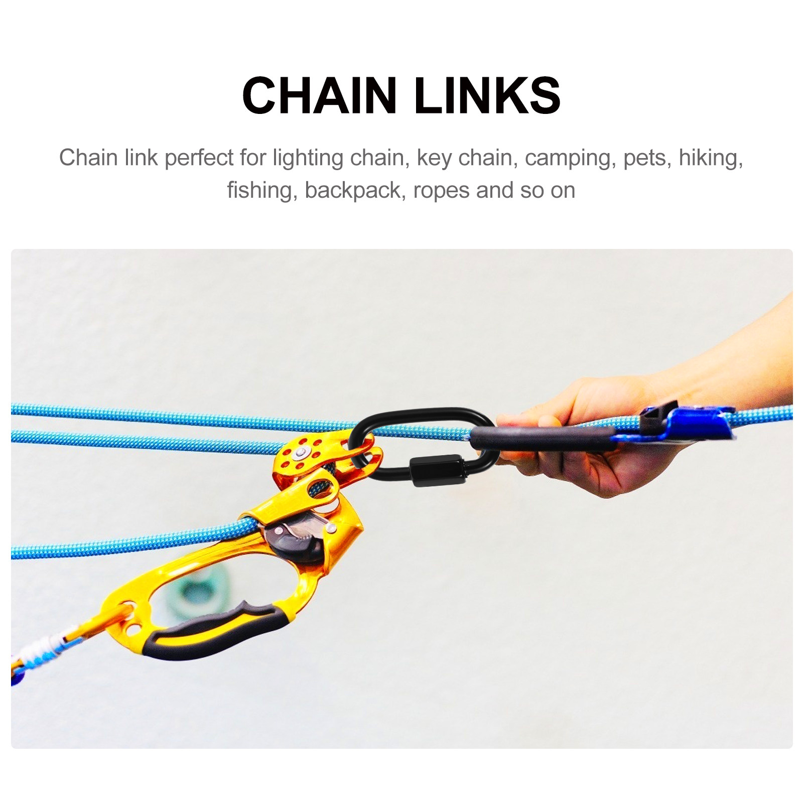 8 Stück Schnellverbinder aus s – Steel Chain Bewertung und Preis