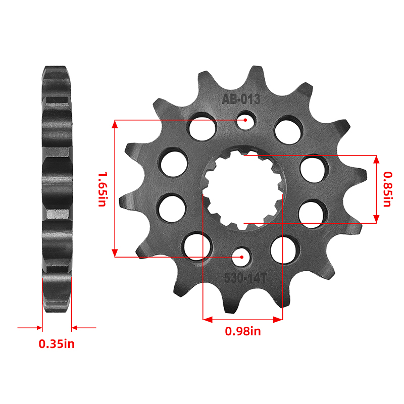 Motorrad 530 Vorne Hinten Kett – 530 Chain Bewertung und Preis