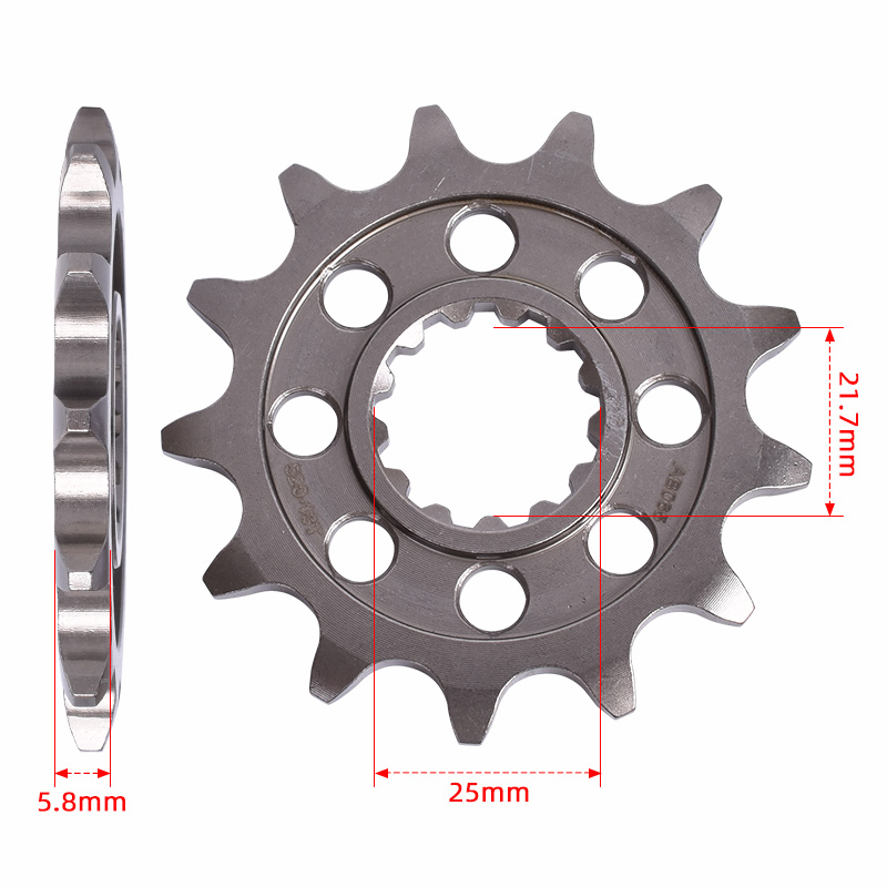 520-13T Motorrad Teile Vorne K – Xcm Chain Bewertung und Preis