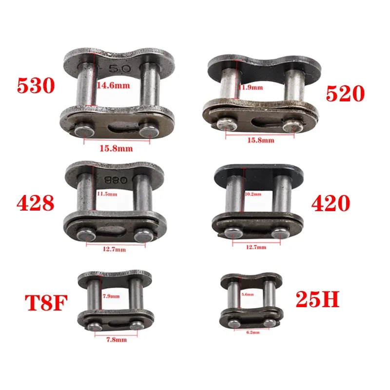 1 stücke Motorrad Kette Schnal – 428 Chain Bewertung und Preis