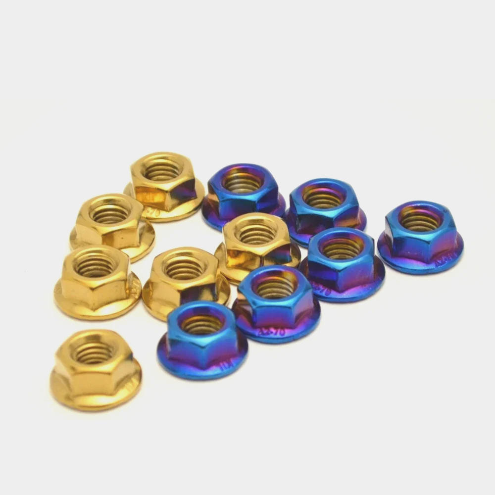 6 Stück M10 x 1,25 Kettenradmu – Sprocket Bewertung und Preis