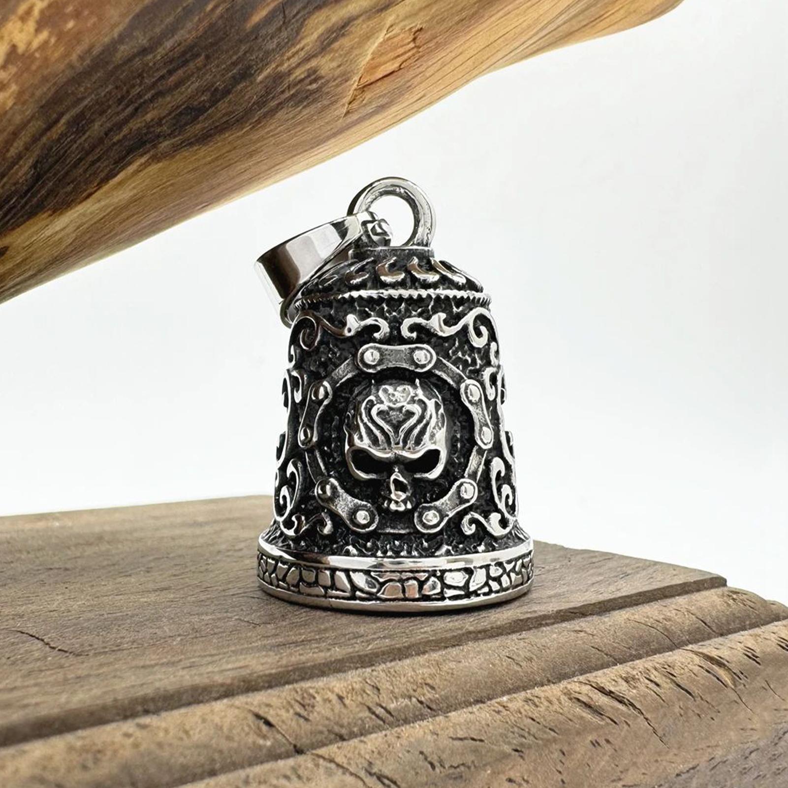 Totenkopf-Glockenanhänger, Mot – Motorcycle Chain Bewertung und Preis