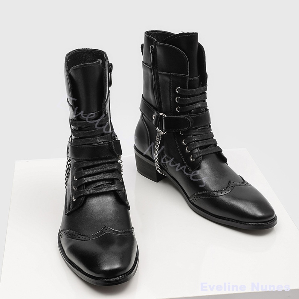 Punk-Metallketten-Nieten-Kampf – Motorcycle Chain Bewertung und Preis
