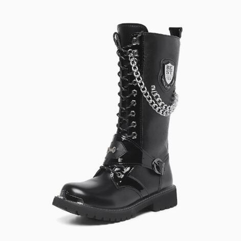 Luxuriöse Herren-Motorradstief – Motorcycle Chain Bewertung und Preis