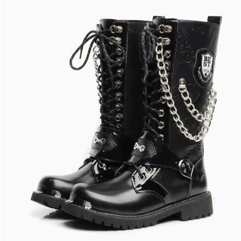 Herren Mode Motorradstiefel Ha – Motorcycle Chain Bewertung und Preis